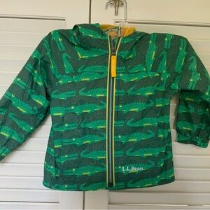 CUTE LLBean Rain jacket Alligators